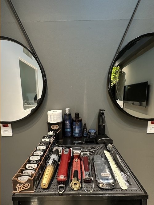 Equipamentos Barbearia Botafogo