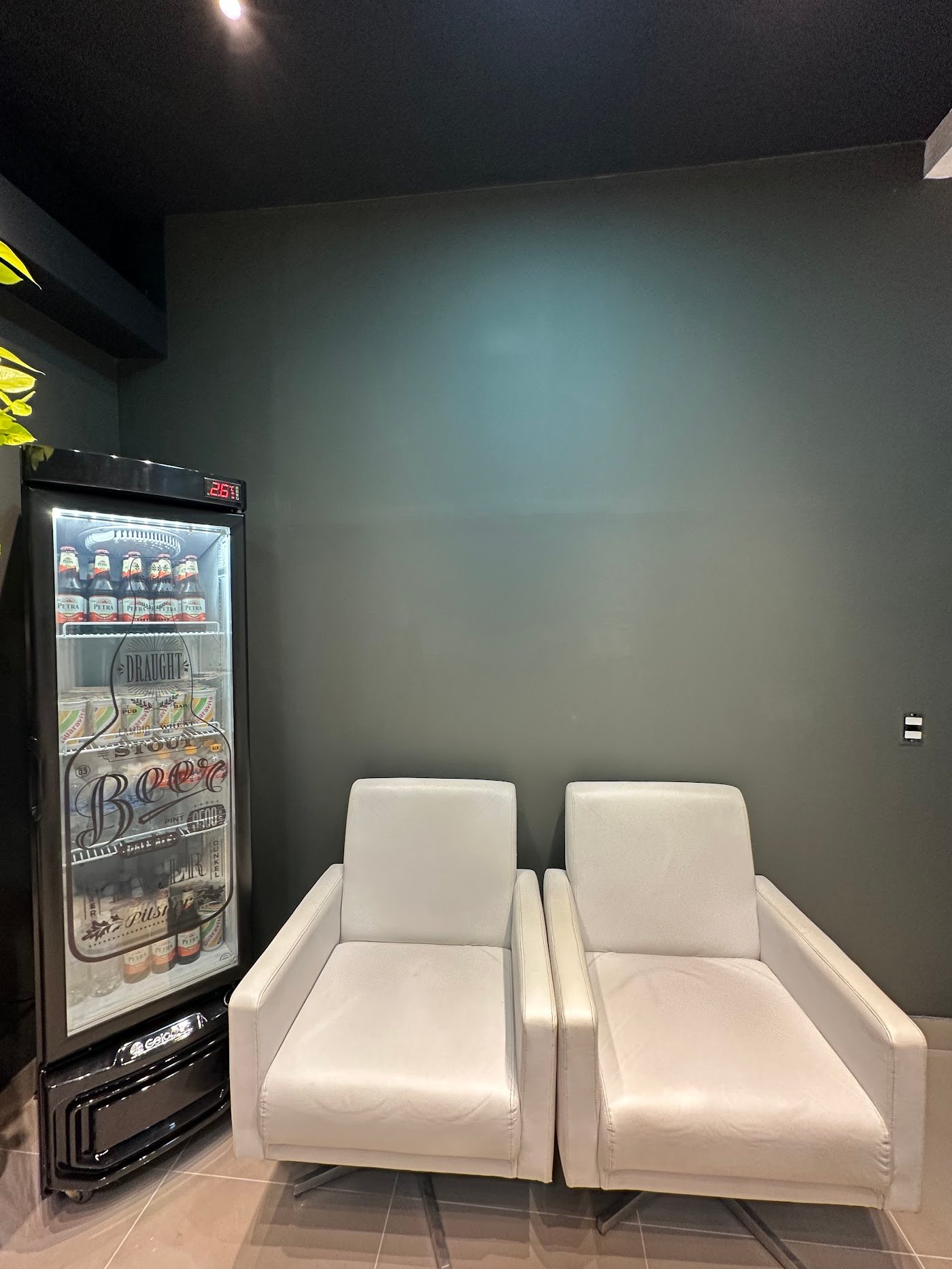 Geladeira com bebidas